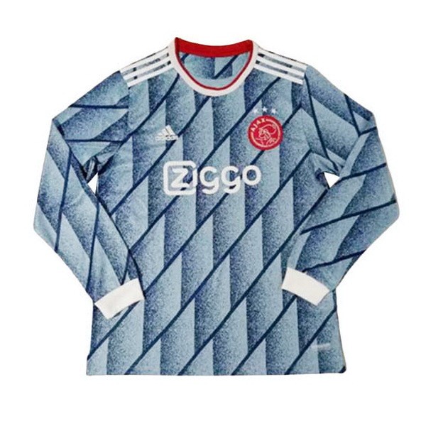 Tailandia Camiseta Ajax 2ª Kit ML 2020 2021 Azul